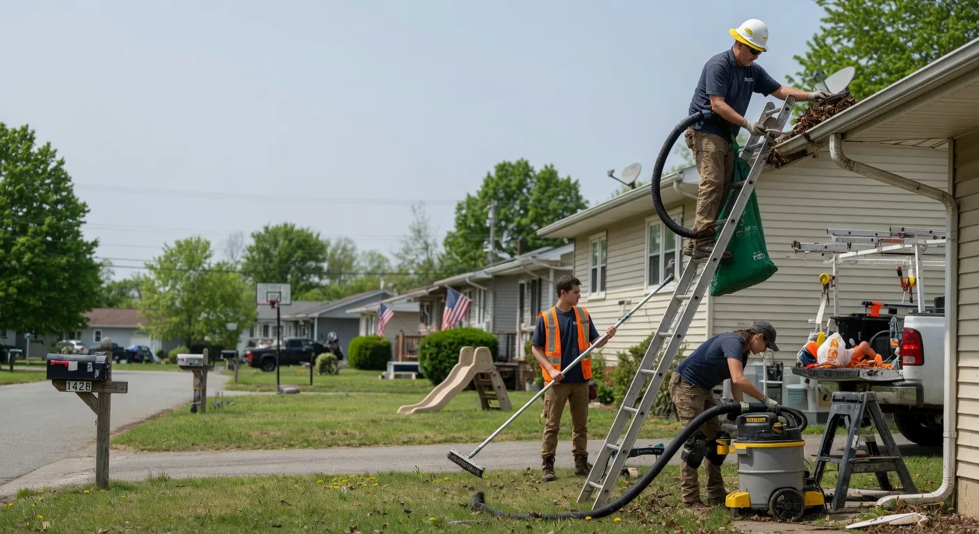 Gutter Installation in Bluff Springs, IL near me